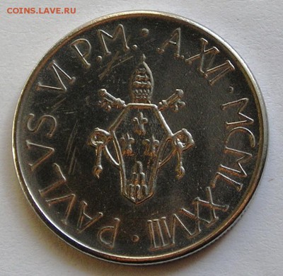Ватикан, 100 Лир 1978 (12.04) - P1014865.JPG