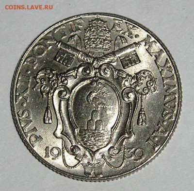 Ватикан, 50 Чентезимо 1939 (12.04) - P1014889.JPG