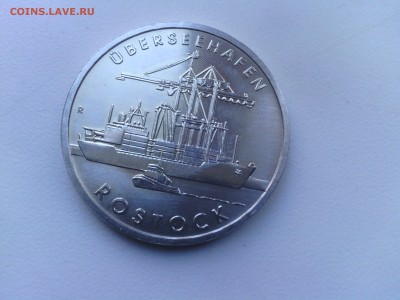 ГДР 5 марок 1988 Росток 13.04.14 БЛЕСК!! - IMG_20140411_141604