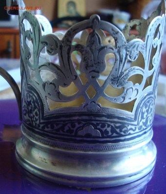 Подстаканник, Кубачи,875 проба, аукцион сутки - Q4