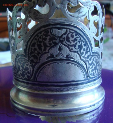 Подстаканник, Кубачи,875 проба, аукцион сутки - Q3
