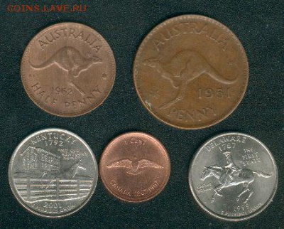 Животные на монетах. №2. Только 2 дня - Fauna11