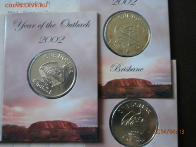 АВСТРАЛИЯ 1 дол. 2002г.ГОД МАЛОНАС.ОБЛАСТЕЙ -3шт. до 04.04 - P4130002.JPG