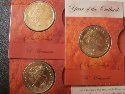 АВСТРАЛИЯ 1 дол. 2002г.ГОД МАЛОНАС.ОБЛАСТЕЙ -3шт. до 04.04 - P4130001.JPG