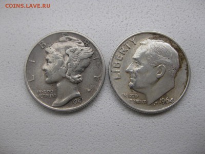 США,1 DIME 1941г+1964г(Ag)!до 14.04.2014 - IMG_0062.JPG