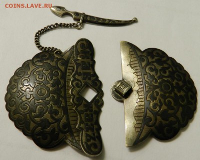 серебряный кошелек и пряжка Кавказ 84 пр. на оценку - DSCN7452.JPG
