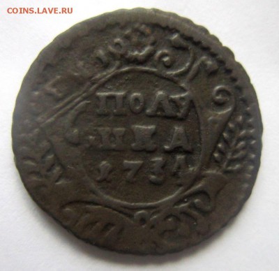 Полушка 1734 года на оценку. - IMG_1972.JPG