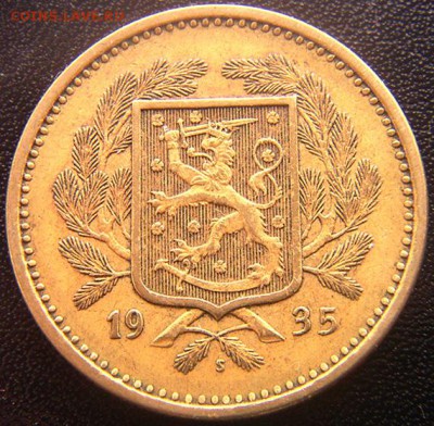 Финляндия_20 марок 1935. Редкий год; до 14.04_22.02мск - 7805