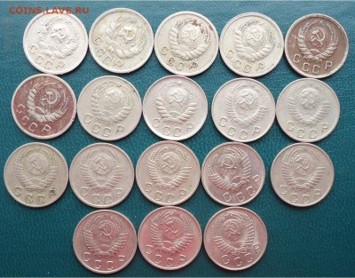 10 копеек 1935-1957. 18шт. без повторов. - DSC04534.JPG