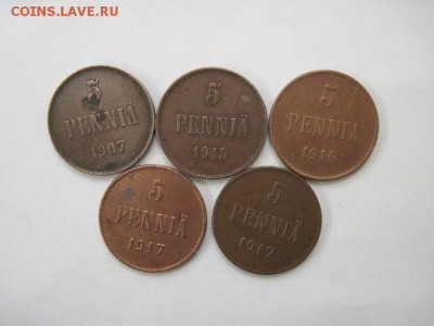 5 пенни Россия для Финляндии 5 шт. до 18.04.14 - Изображение23 075