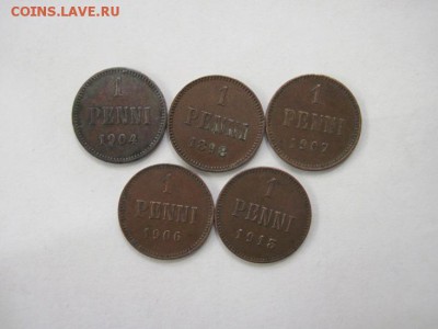 1 пенни Россия для Финляндии 5 шт. до 21.04.14 - Изображение23 076