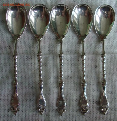 Ложечки, 5 штук, 925 проба, сутки - r1