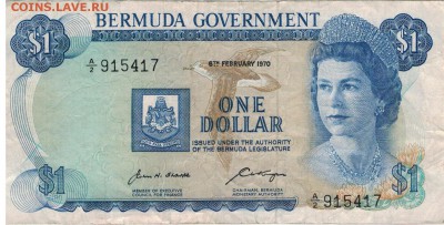 Бермуды доллар 1970 до 21.04.14 в 22.00мск (7685) - 1-бер1а