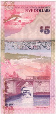 Бермуды 5 долларов 2009 до 21.04.14 в 22.00мск (8242) - 1-бер5