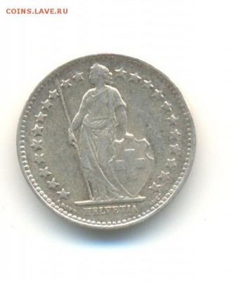 2 франка 1946 . до 18.04 22:00 - 9