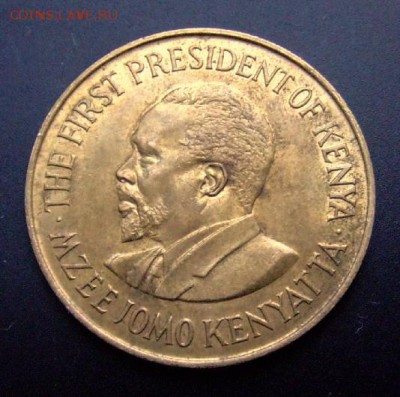 2 - Кения 10 центов (1971) d-31мм А