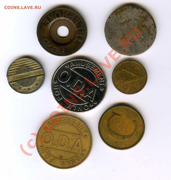 Жетоны иностранные до 12.03.10 до 22.00 по МСК - Иностр1