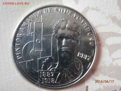 ПОРТУГАЛИЯ.100эскудо 1987г. КАРДОЗО.конверт до 18.04 - P4170014.JPG