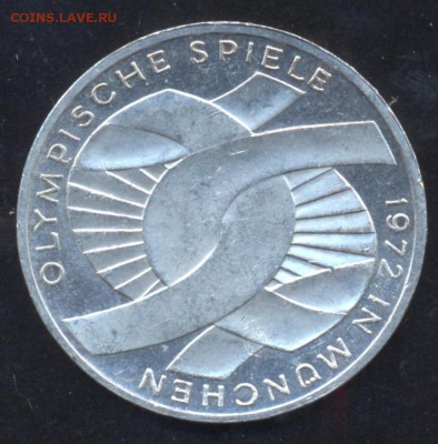 ФРГ 10 марок 1972 г.G Узел 18.04.14 г. 22-00 МСК . - олимп