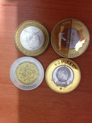 биметалл 1$ острова кука + 3 монетовидных изделия - IMG_1202.JPG