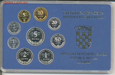 Набор монет Хорватии 2012 г. - до 21.04, 22:00 мск - 002