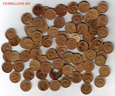 1 коп. 1987г. 90 шт. до 23.04.14г. до 22.00 - 9