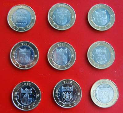 2 € Памятные 5 €, 2€ Финляндии 2004, наборы, официальные - provinzii_2010-2011.JPG