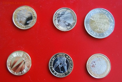 2 € Памятные 5 €, 2€ Финляндии 2004, наборы, официальные - nabor iz 6 raznih (2).JPG