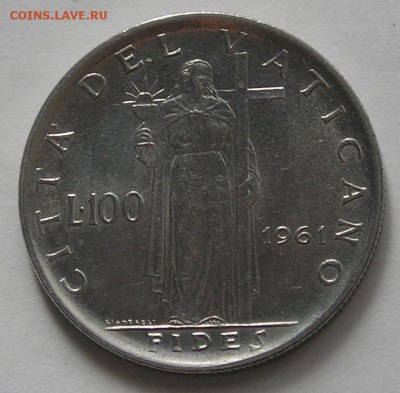 Ватикан, 100 Лир 1961 (19.04) - P1014946.JPG