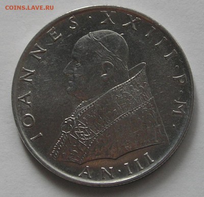 Ватикан, 100 Лир 1961 (19.04) - P1014947.JPG