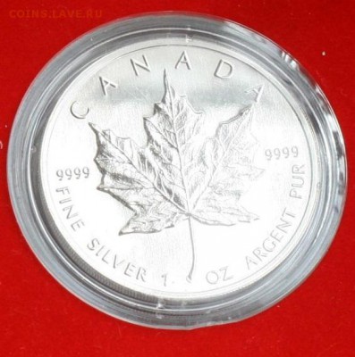 Canada 5$ 1999г 1 унция(31.1г) серебра 9999 до 22.04 в 22-00 - 2-2