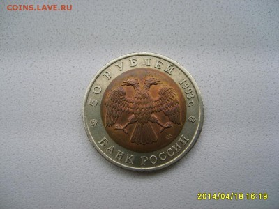 СССР,50 рублей 1993г(Красная Книга,турк-й зублефар)!до20.04 - S6000029.JPG
