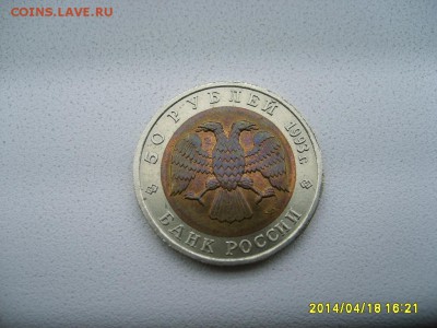 СССР,50 рублей 1993г(Красная Книга,Кавказ-й тетерев)!до20.04 - S6000041.JPG