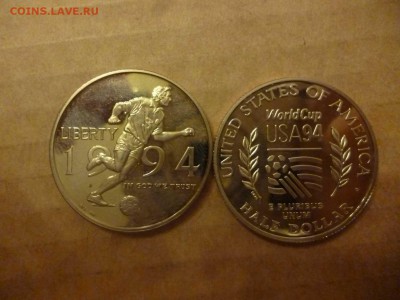 ДК США 50 центов Футбол Чем.мира 1994 ФИКС 24.04 - P1050963