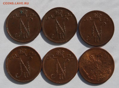 1 пенни 1912-17 гг.(6шт.)До 22.04.2014 г.,в 22-00 по Моск - penni6