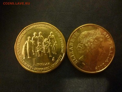 ДК Австралия 1 доллар Переселенцы ФИКС 24.04 - P1060235