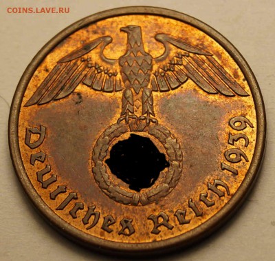 2 пфеннинга 1939 А хорошая до 23.04.2014 - 2 пфеннига 1939А_2.JPG