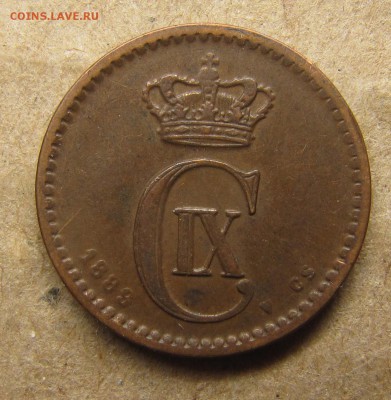 ШВЕЦИЯ 25 эре 1897. ДАНИЯ 1 эре 1889 - IMG_0817.JPG