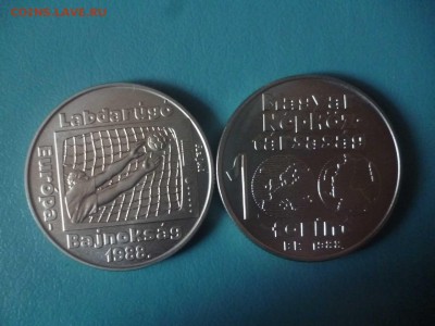 ДК Венгрия 100 форинтов Футбол Чемпионат Европы ФИКС 24.04 - P1060265