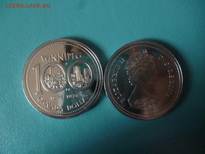 ДК Канада 1 доллар Винипег UNС ФИКС 24.04 - P1060267