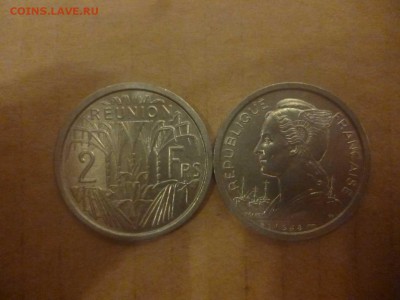 ДК Франц.Реньюнион 2 франка UNС ФИКС 24.04 - P1050954
