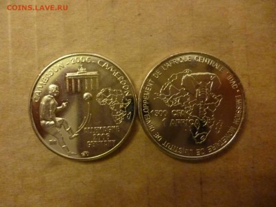 ДК Камерун 1500 франков Футбол Чемпионат мира ФИКС 24.04 - P1050934