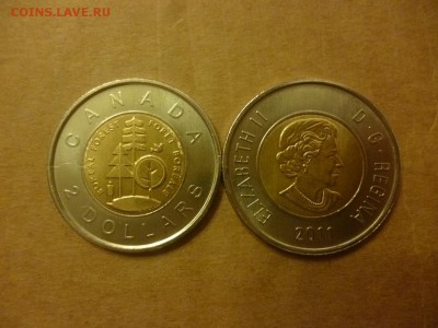 ДК Канада 2 доллара Лес Биметалл ФИКС 24.04 - P1060663.JPG