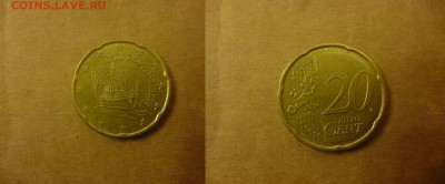 ДК Кипр 20 евро центов Парусник 25.04 - P1060519.JPG