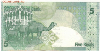 КАТАР 5 РИЯЛОВ 2003 ДО 24.04.14 В 22.00МСК (8611) - 1-кат
