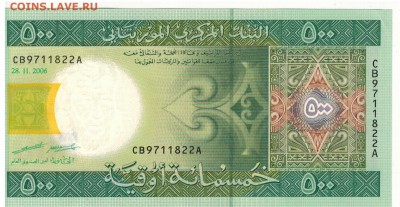 МАВРИТАНИЯ 500 УГИЙ 2006 ДО 24.04.14 В 22.00МСК (7813) - 1-мав
