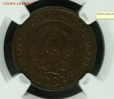 Оцените 1 и 2 копейки 1924 в слабах ngc - 1