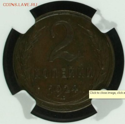 Оцените 1 и 2 копейки 1924 в слабах ngc - 2