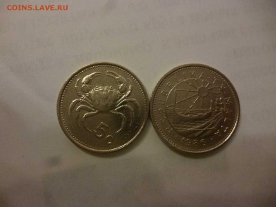 ДК Мальта 5 центов Лодка Краб ФИКС 26.04 - P1050894