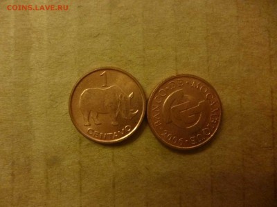 ДК Мозамбик 1 сентаво Носорог ФИКС 26.04 - P1050910